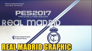 PES 2017 Garaphic Menu Real Madrid 2019 | TOTORIAL PES