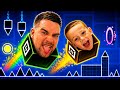 TÁTA VS SYN v Geometry Dash! Poražený dostane trest!