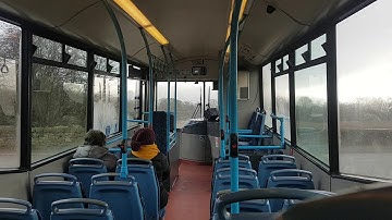 Hulleys of Baslow Dennis Dart Evolution (TT57 BLU) Route 170