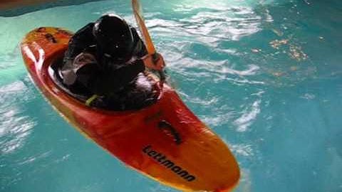 kayak roll / (half) reverse screw roll - 180°(tutorial)