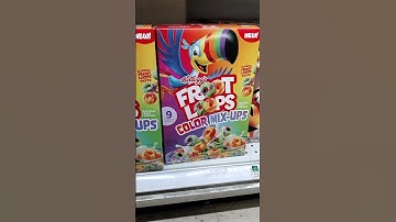 New Froot Loops Color Mix-ups Cereal (2022)