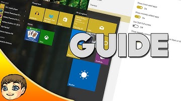 Windows 10 Start Menu Guide (Customization, Resizing, Uninstalling) | Windows 10 Tips
