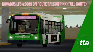 Tobes Transportation Authority (ROBLOX) | Novabus LFS #2009 | Falcon Pink (New Announcements!)