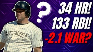 Celebrity Dante Bichette's 1999 Season: A Case Study in WAR Wealth