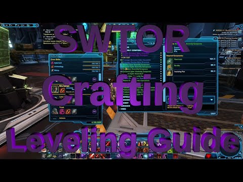 SWTOR-クラフトレベリングガイド、最も速くて最も安い方法でクラフトを平準化する方法