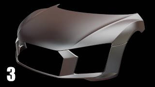 Blender 2.83 Car Modeling - Part 3 [The Front Bumper]