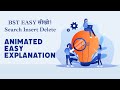 Binary Search Tree Explained with Animation | BST Searching, Insertion & Deletion in Hindi