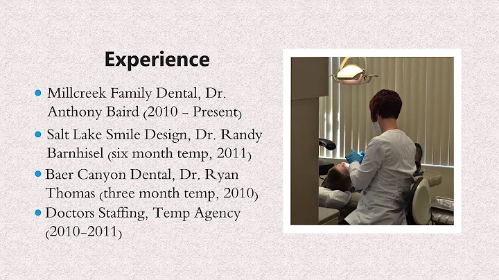 Tracie Perry Video Resume - Slides Version