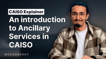 CAISO Ancillary Services: A beginner