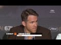 Ryan Reynolds "In the movie, men fear shame more than women"