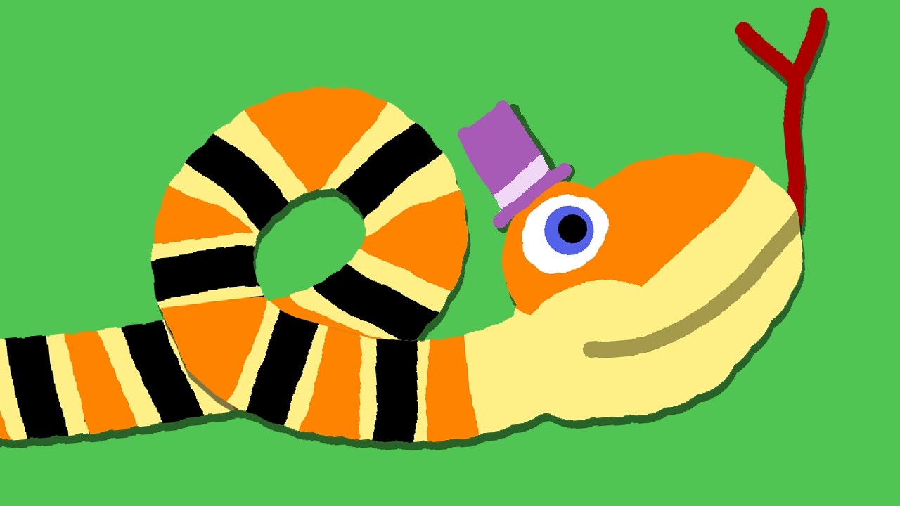 Zombey zeigt euch seine Schlange.