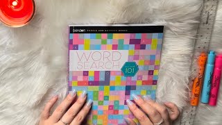 ASMR Let’s do a Word Search Puzzle Together 🖊 | Background Morning Bird Sounds ☀️ Relaxing Whispers screenshot 4