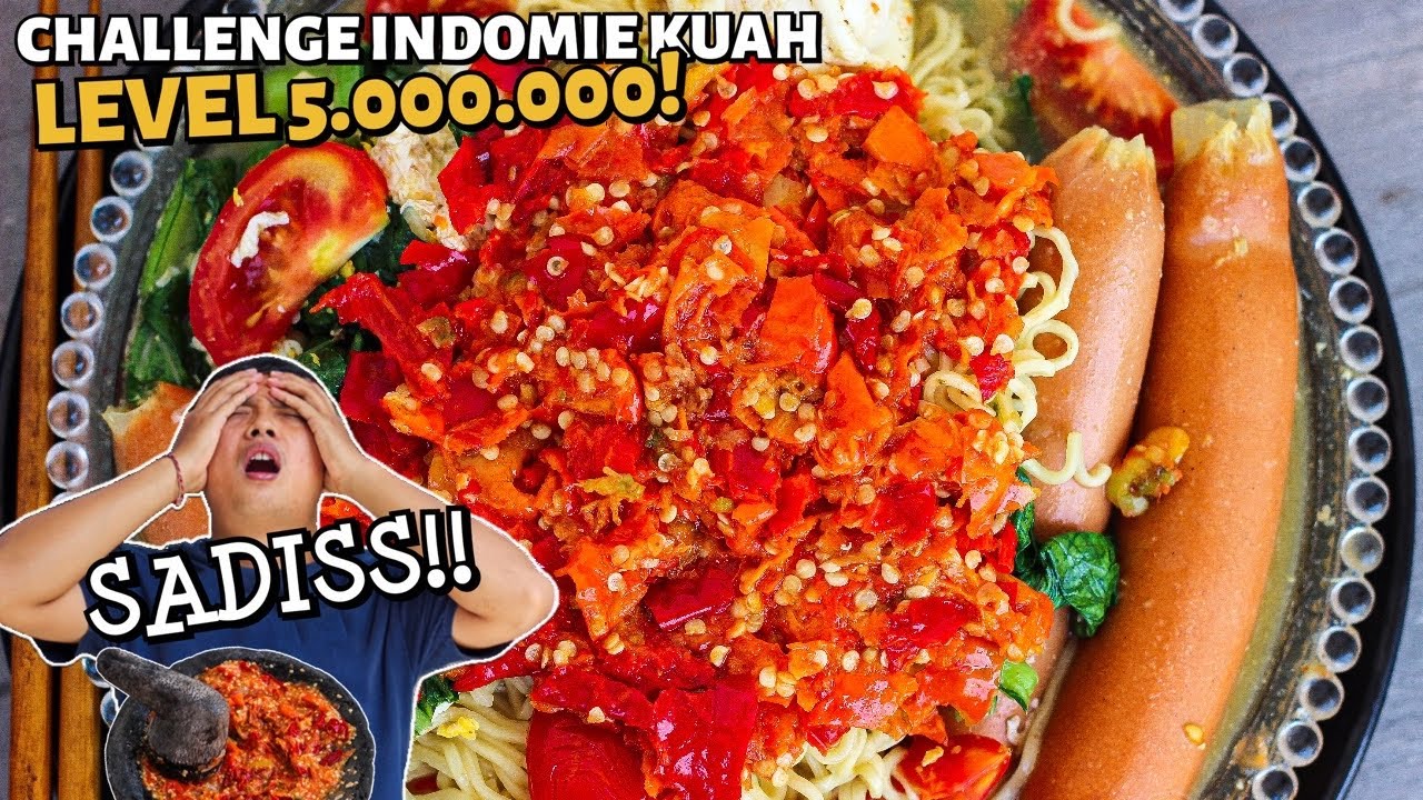 MUKBANG MIE KUAH CABE RAWIT - MUKBANG PEDAS TERBARU