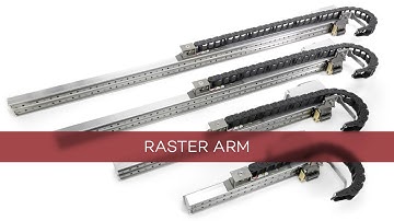 Motorized Raster Arms for 2-axis Inspection / Corrosion Mapping