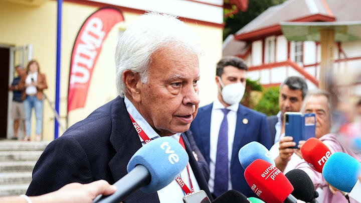 Felipe González, en contra del pacto del Gobierno con Bildu por la Ley de Memoria