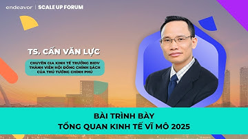 Tổng quan tình hình kinh tế vĩ mô | Tiến sĩ Cấn Văn Lực | Scale Up Forum