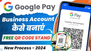 Google Pay Business Account Kaise Banaye New Process 2024 |GPay Business Full Details | Free QR Code
