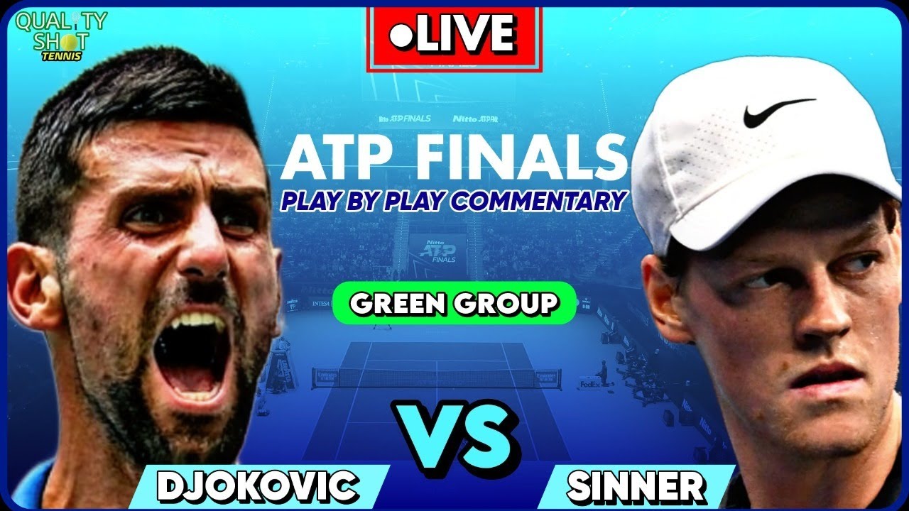 ATP Finals: Sinner defronta Djokovic na final em modo invencível, Ténis