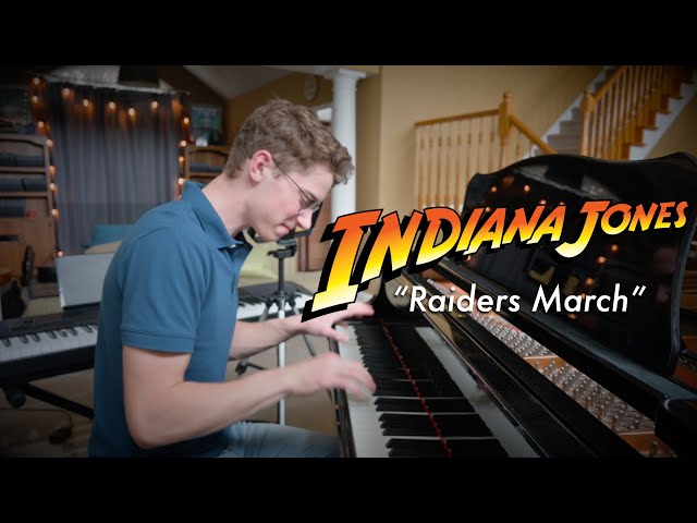 Indiana Jones - Raiders March - By John Williams - Piano Cover | Blake's Juke Box class=