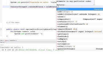 PriorityQueue en Java ejemplo 1