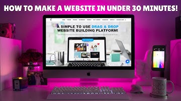 HOW TO BUILD A WEBSITE. ( DRAG & DROP WEBSITE  BUILDER)