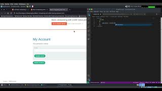 Résolution de Basic clickjacking with CSRF token protection avec Owasp Zap.