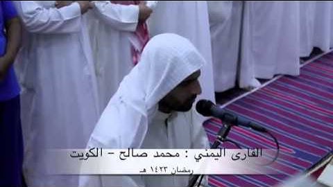 القارئ اليمني  محمد صالح   الركعة الأولى