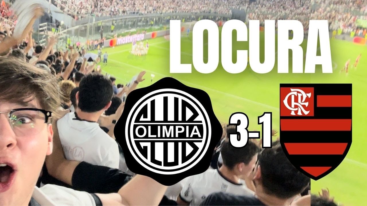 OLIMPIA VS FLAMENGO DESDE EL ESTADIO!!!!