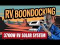 Complete Solar System Tour in My RV: Inverter, Batteries, Panels &amp; More!