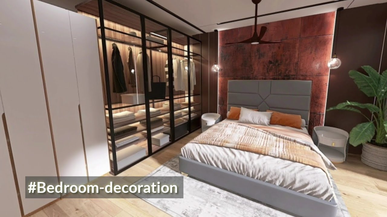Bedroom colour combination ideas/Bedroom design/Bedroom wardrobe design/ bedroom decorating ...