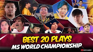 THE BEST TOP 20 PLAYS of M5 WORLD CHAMPIONSHIP . . . 😮