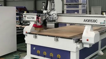 AKM1325C 4axis circular saw cutting cnc machinery with atc auto tools changers