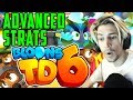 BIG BRAIN STRATS - xQc Plays Bloons TD 6 | xQcOW