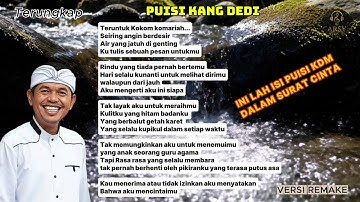 PUISI KDM DALAM SURAT CINTA "BIKIN HARU DAN PUITIS"Benar Kah?? VERSI REMAKE