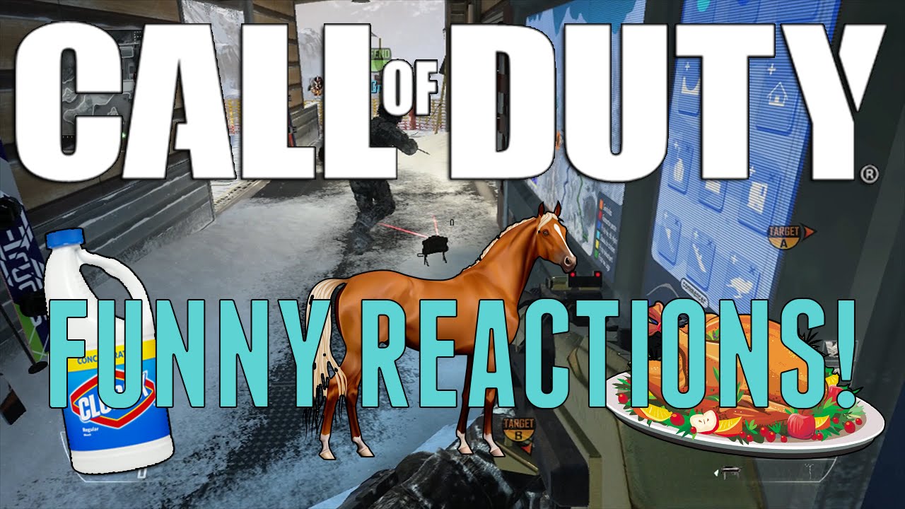 Call of Duty - Funny Reactions! (Game Chat and Death Reactions)