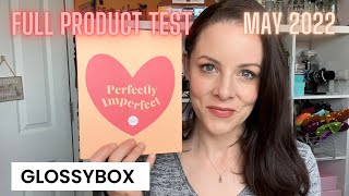 GLOSSYBOX UK MAY 22 | Full Product Test &amp; Contents review for over 40s