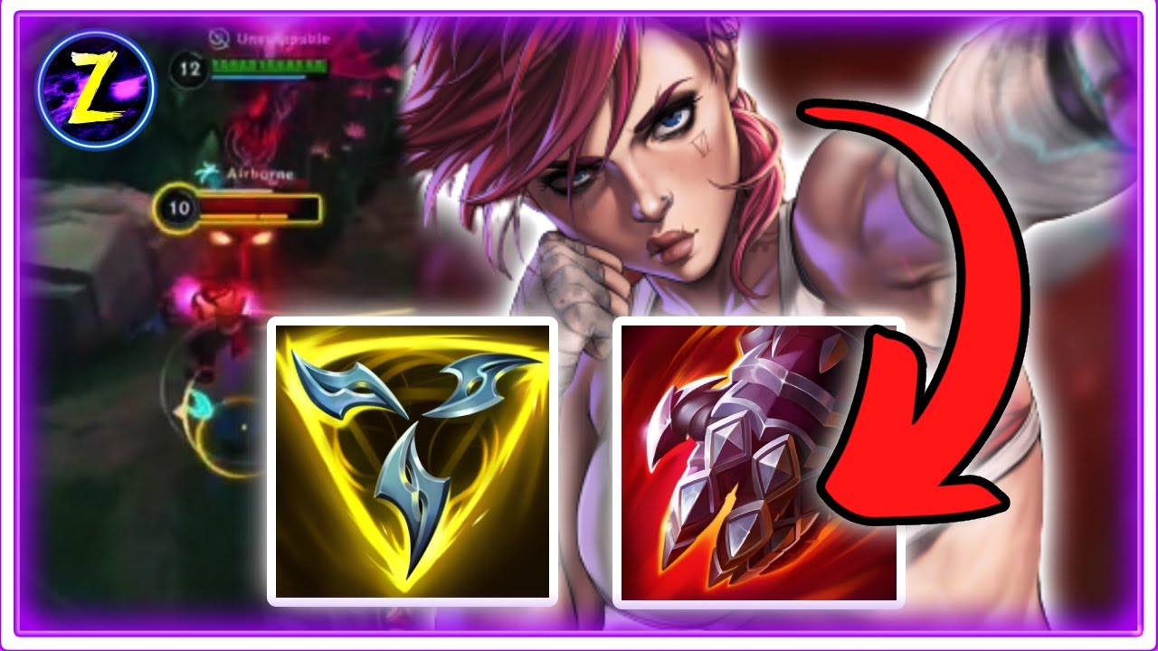 [Wild Rift] The BEST Vi Game You Will EVER SEE! (Vi Build & Runes ...