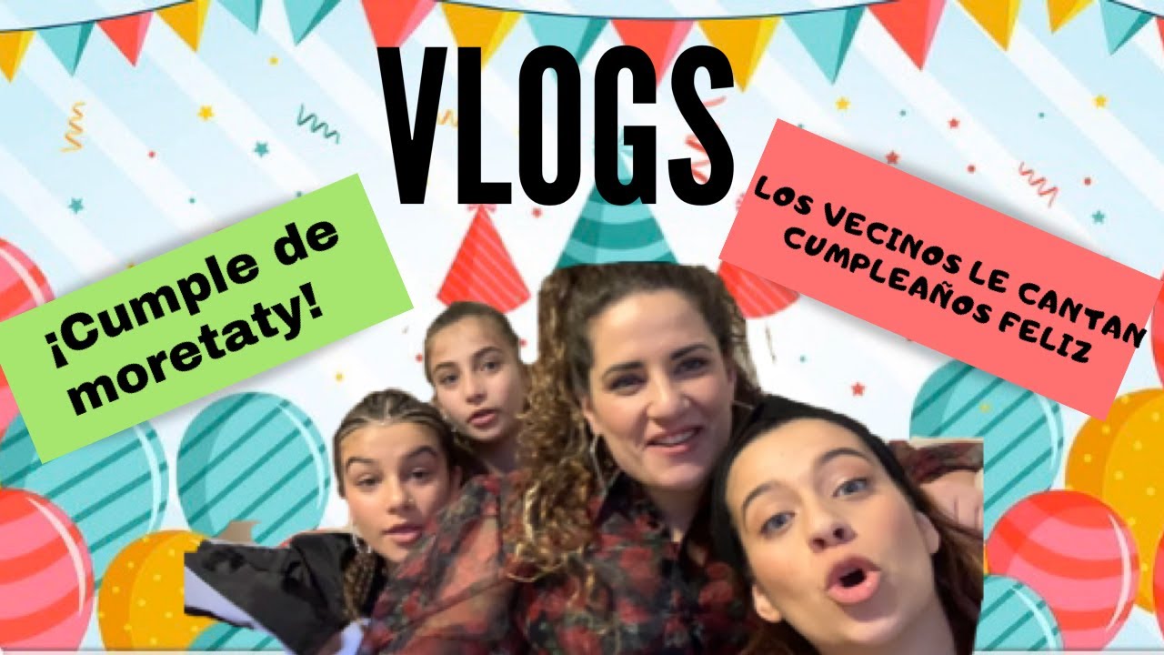 VLOGS / 24H EN CASA / Cumpleaños de moretaty + Montamos una fiesta