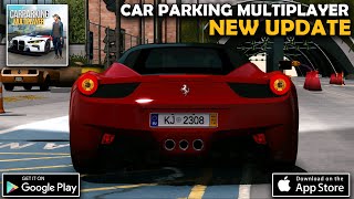 New Realistic Ferrari 458 Logo Tutorial in Car Parking Multiplayer New Update