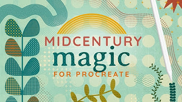 Midcentury Magic Brush Set for Procreate: Complete Walkthrough and Demo