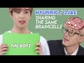 hyunric sharing the same braincells | THE BOYZ hyunjae and eric