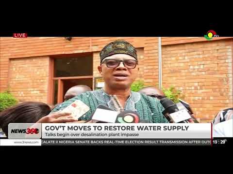 Mahama intervenes in Teshie-Nungua water crisis; orders negotiation with desalination plant owners