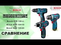 Сравнение шуруповертов Bosch GSR 120 Li, Bosch GSR 12V-15 и Bosch GSR 12V-20