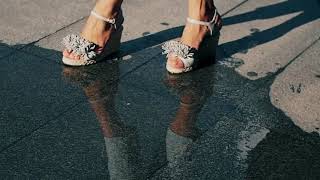 Girl Has Beautiful Feet With Gorgeous Shoes Feet Worship