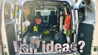 Custom Work Van 🚐 Nissan NV