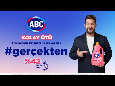 ABC Kolay Ütü ile ütü yapmak %42 daha hızlı! #gerçekten!