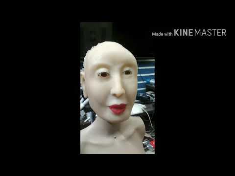 First look of new Rashmi - World's first Hindi speaking Robot