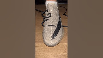 Yeezy lace tutorial | lace up your sneaker | kicks to lace #shorts #sneakers