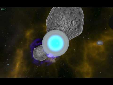 3D VR Asteroids - Unreal Engine 4.10 demo gameplay
