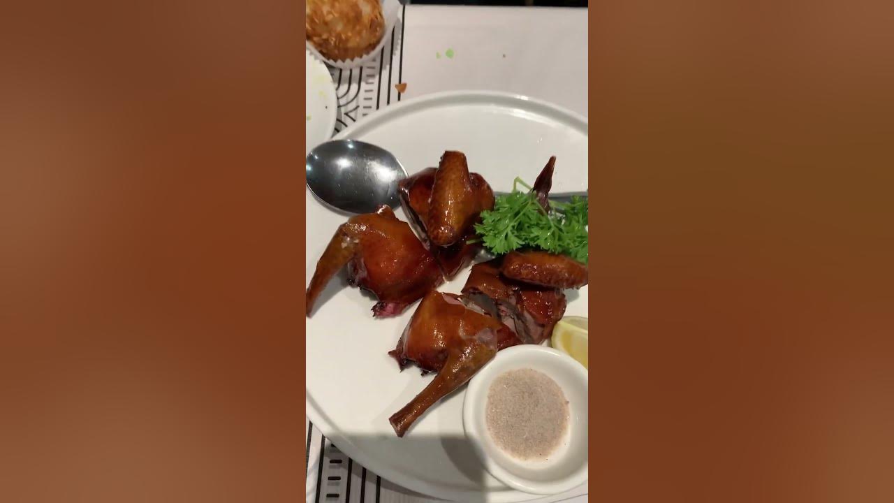 Roasted Squab, looks and taste good YouTube